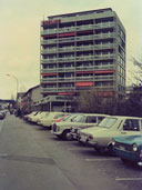Hochhäuser in Seebach (1975)