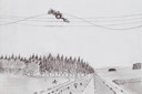 Explosion eines Köpfli-Traktors (1952-C)