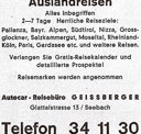 Geissberger Reisen AG (1960)