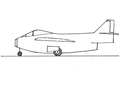 Fesselflugmodell Saab J-29 Tunnan (1964-C)