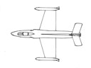Fesselflugmodell FFA P-16 (85 g) (2013-B)